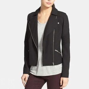 Aritzia Wilfred Montesson black moto Jacket